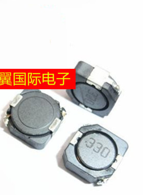 CD104R 33UH 10*10*4mm CDRH104R 丝印: 330 贴片屏蔽功率电感