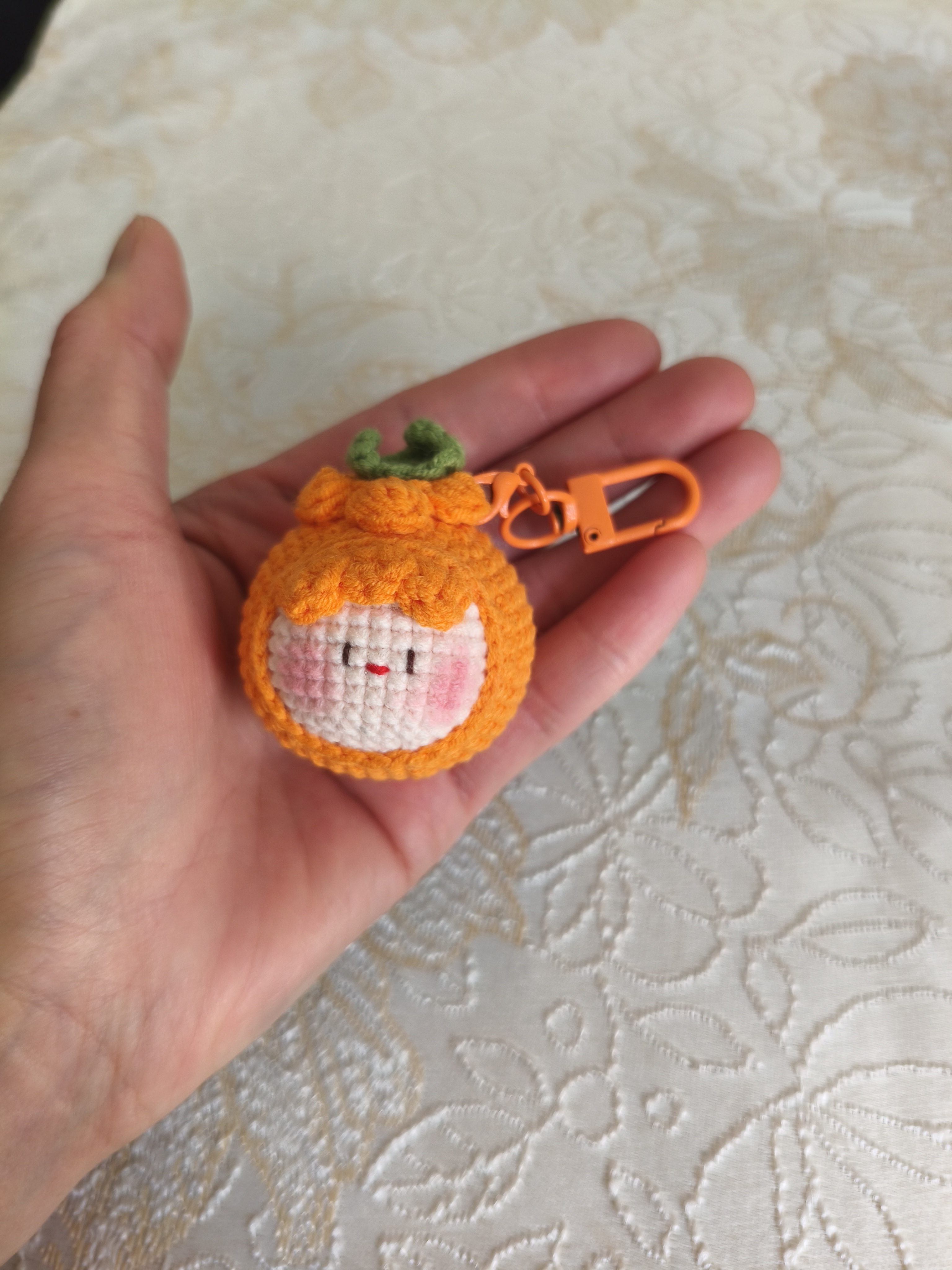 手工编织diy钥匙扣星星月亮兔子钩针材料包兔兔自制玩偶挂件毛线