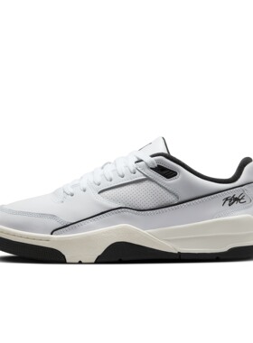 Jordan官方耐克乔丹FLIGHT COURT男子运动鞋春季新款福来鞋HF3255