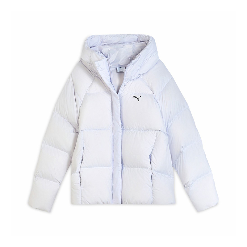 PUMA彪马冬季新款女子防风保暖休闲连帽羽绒服短款外套691045-50