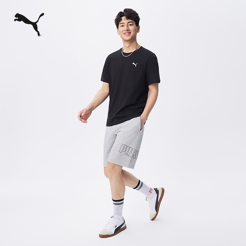 PUMA彪马25纯棉宽松休闲短袖T恤男女情侣新款夏季运动上衣632920