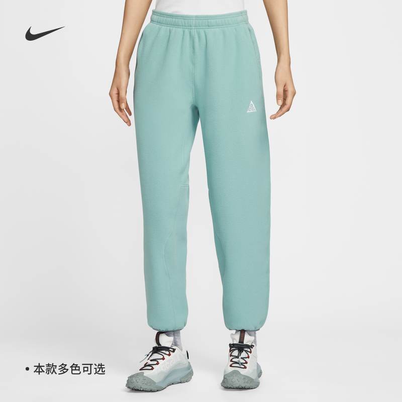 耐克女子户外摇粒绒九分裤冬季轻便加绒刺绣柔软NIKE ACG HJ0242