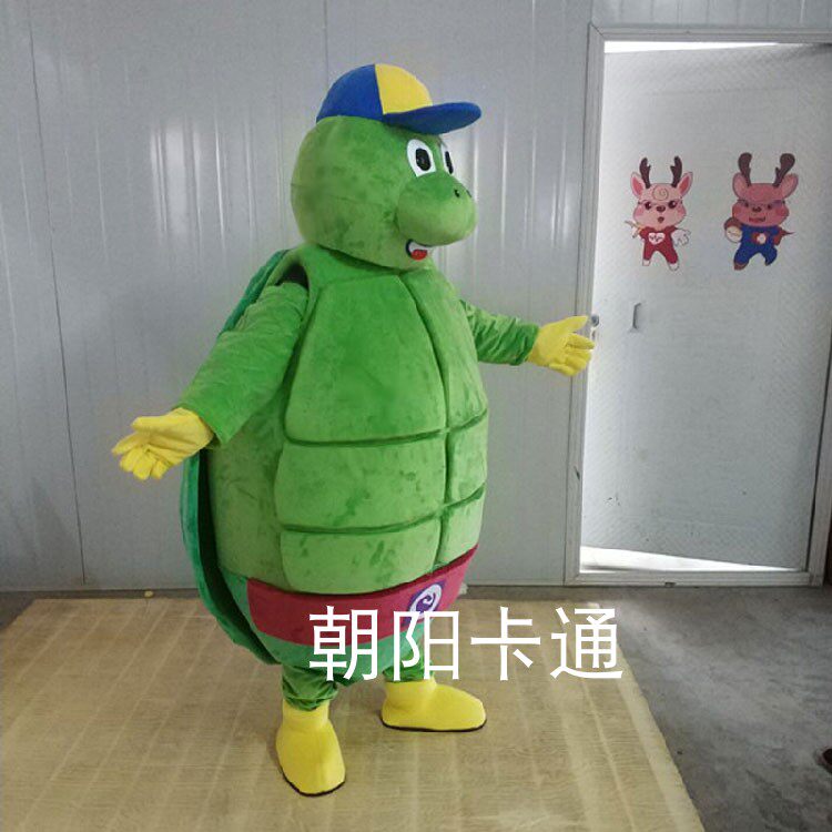 海洋动物乌龟卡通人偶服装人穿表演宣传道具行走海龟神龟头套王八