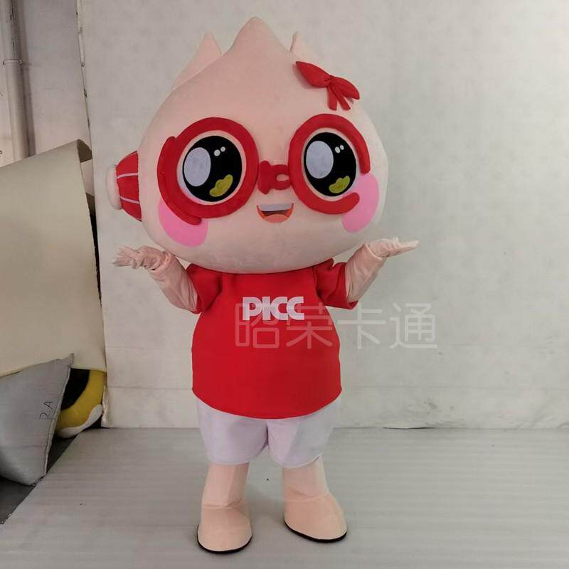 定制企业卡通人偶服装人保玩偶服装保险公司吉祥物行走扮演道具服
