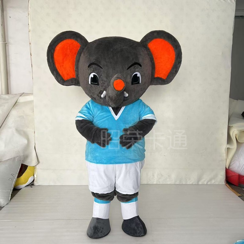 大象卡通人偶服装成人cos表演服