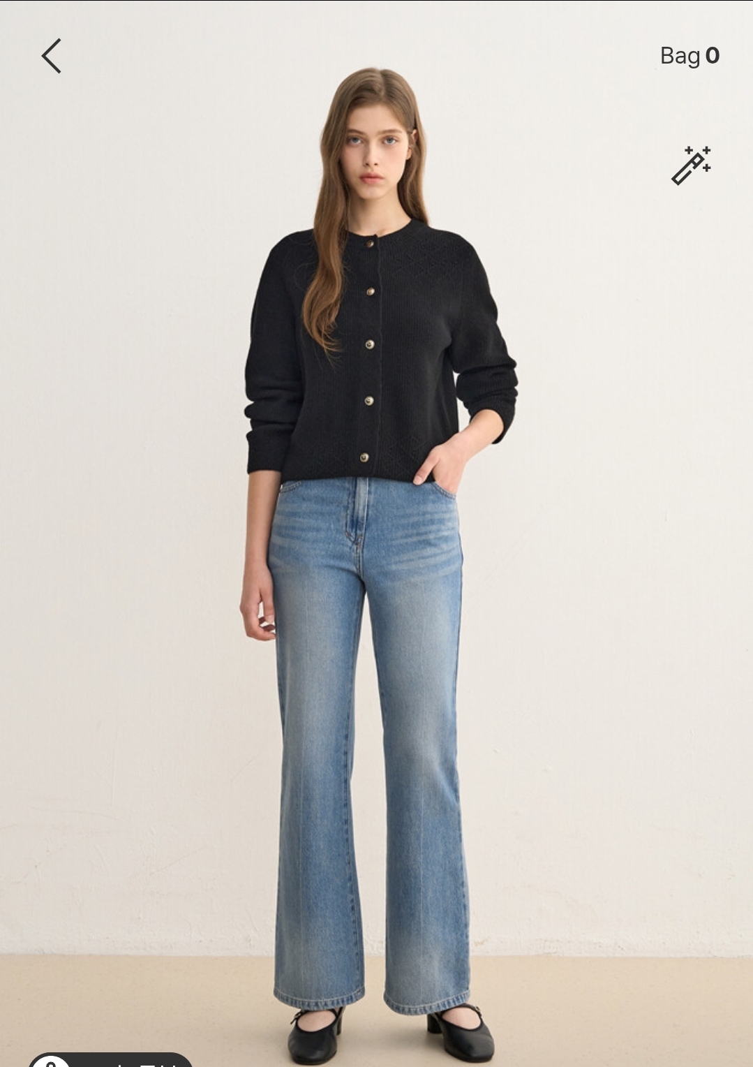 潮流直邮 韩国SJSJ正品 2025冬 针织开衫SJ2F9KCD772W