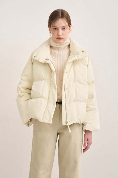 潮流直邮 韩国SJSJ正品 24冬 时尚短款羽绒服SJ2EBQOT146W