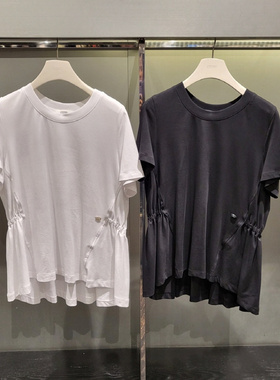 潮流直邮 O'2ND 韩国代购 2025春   休闲T恤 O22F4TTOE04W