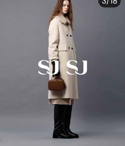 潮流直邮 韩国SJSJ正品 25冬  时尚长款大衣 SJ2FB-RCT971W
