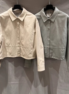 潮流直邮 韩国 SJSJ正品 26早春  短夹克翻领外套 SJ2G0-WOT103W