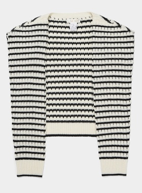 潮流直邮 SJSJ 韩国代购 24夏 条纹针织衫 SJ2E7-AMF271W