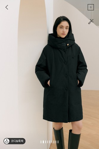 潮流直邮 韩国SJSJ正品 24冬 时尚中长羽绒服SJ2EBQOT144W