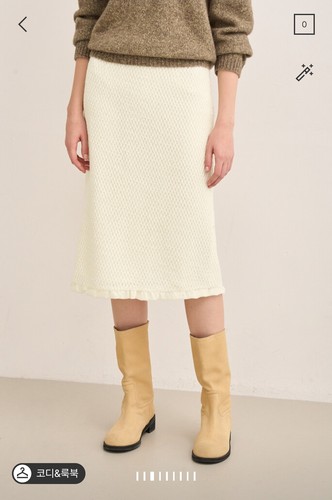 潮流直邮 韩国SJSJ正品 24冬 时尚半身裙SJ2EBWSC742W