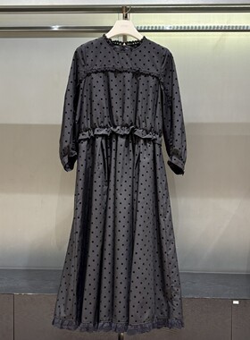 潮流直邮 韩国 O'2nd 奥蔻 2026春 长袖连衣裙O22G0WOP532W