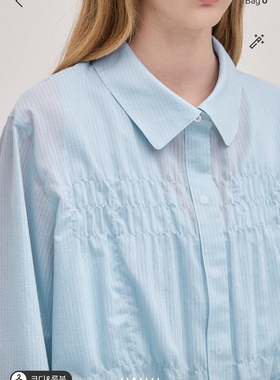 潮流直邮 韩国 SJSJ正品 26年春 长袖衬衫 SJ2G3-WSH021W