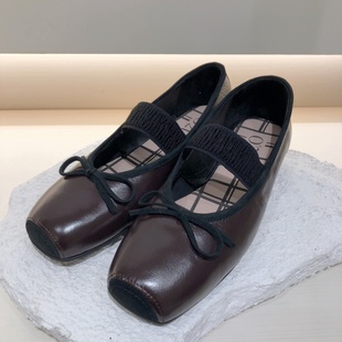 韩国代购 2ND 2024夏 芭蕾单鞋 潮流直邮 O22E7ASZ071W