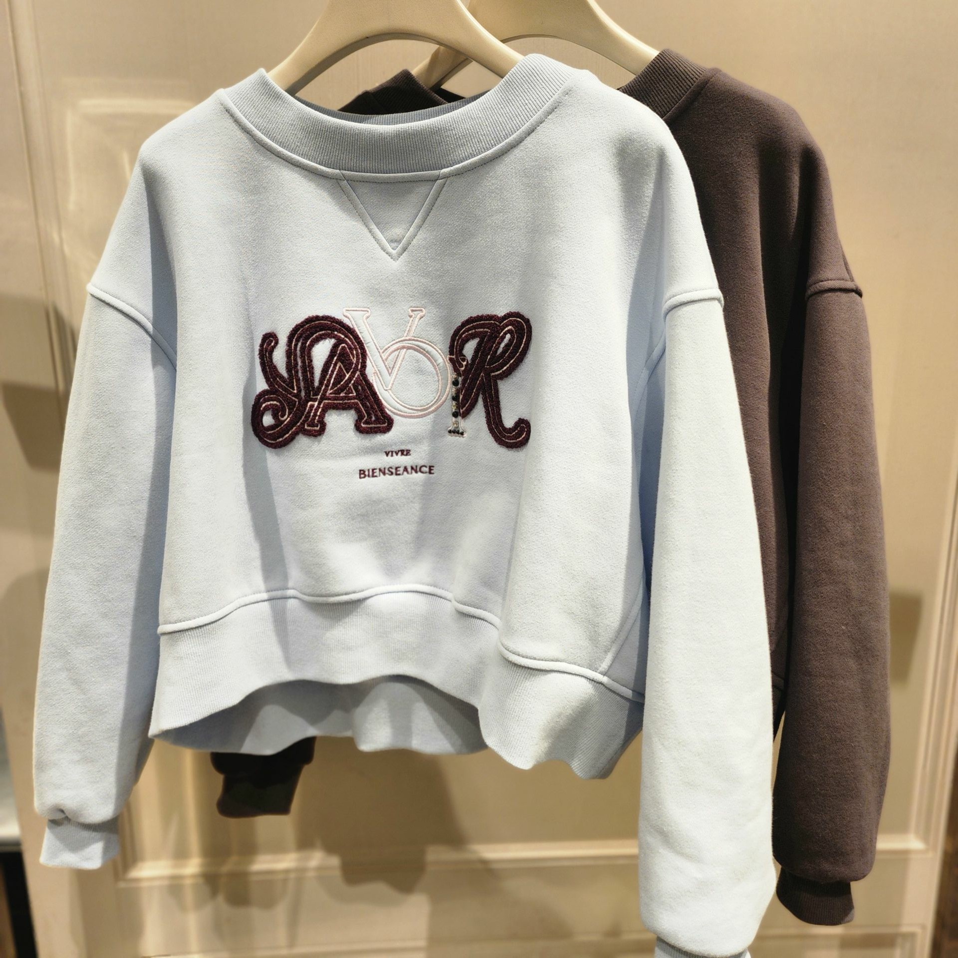 潮流直邮  韩国O'2nd 奥蔻 24秋   时尚卫衣T恤O22EBTTO593W,女装/女士精品,卫衣/绒衫,淘宝优惠券,粉丝福利购,淘宝优惠卷