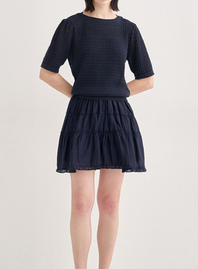 潮流直邮 韩国SJSJ 正品  25年夏季 甜美半身裙 SJ2F4-WSC182W