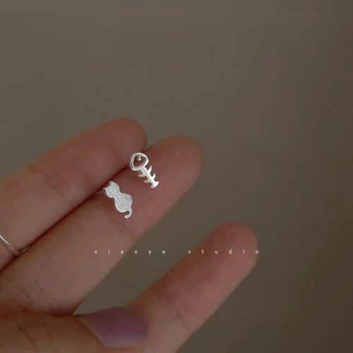 925银致甜美无女养耳洞耳钉