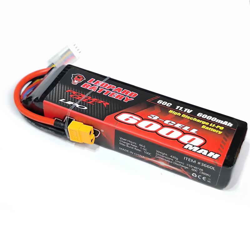 LEOPARD 리튬 배터리 6000MAH60C 3S THOR TANK 300 UDR TR4|6 MOJAVE SLEDGE 제어가 용이함
