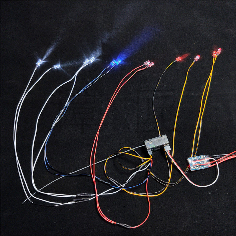 DUMBO 원격 제어 자동차 모델 LED 연결 조명 그룹 조명 제어 조명 제어 모듈 트랙터 트럭 드리프트 수정