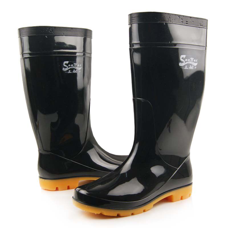 Chaussures - bottes caoutchouc homme pour printemps - semelle tendon - Ref 960425 Image 4