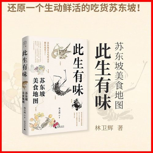 正版书   此生有味：苏东坡美食地图  林卫辉，广雅出品 广西本社