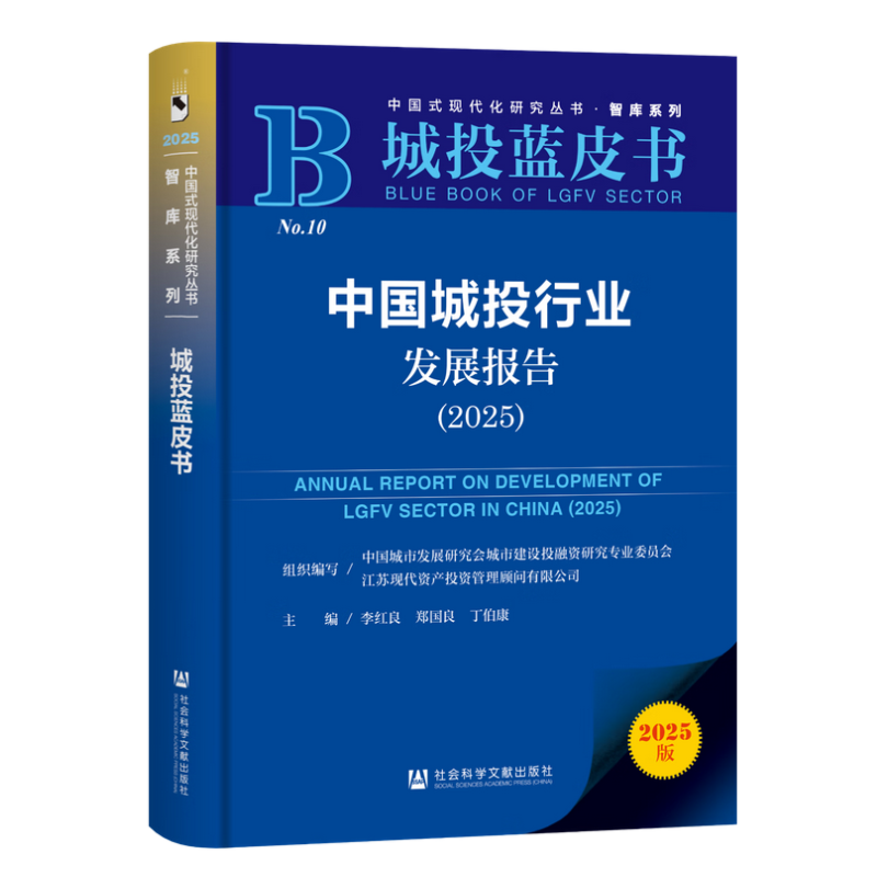 正版书 中国城投行业发展报告（2025） 城投蓝皮书 李红良 郑国良 丁伯康 主编 社会科学文献出版社