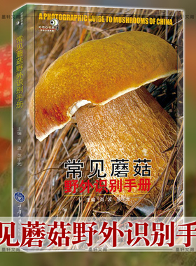 现货正版 重庆大学科普书籍  好奇心书系·野外识别手册：常见蘑菇野外识别手册 肖波 范宇光 编