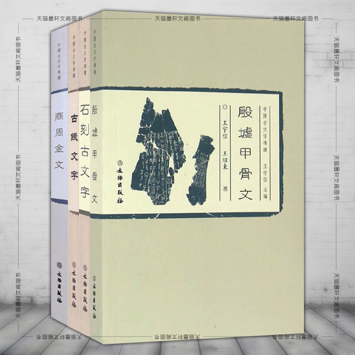 中国古文字导读套装共4册