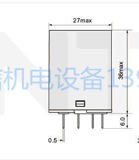 昌得CNTD小型继电器CKE2CS AC24V DC24V AC220 AC12AC110 AC6V48V