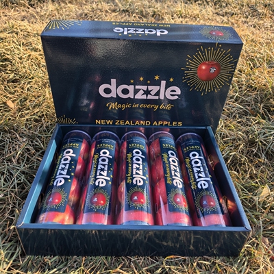 新西兰进口Dazzle丹烁苹果水果红玫瑰新鲜脆甜高端精品礼盒顺丰