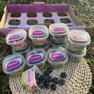 孕妇宝宝水果顺丰快递 当季 佳沃蓝莓随心杯 L25品种脆甜蓝莓礼盒装