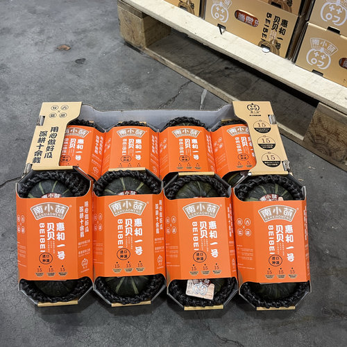 南小萌绿贝贝南瓜进口种源正宗南瓜板栗味婴儿辅食老南瓜粉糯香甜