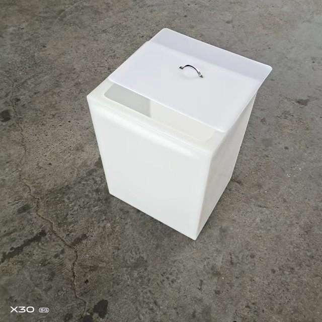 加厚食品级塑料盛水桶立式翻盖水箱敞口户外专用储水容器方形家用