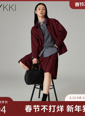 IVYKKI艾维复古百搭休闲棒球服时尚宽松短款外套女春款夹克复古风