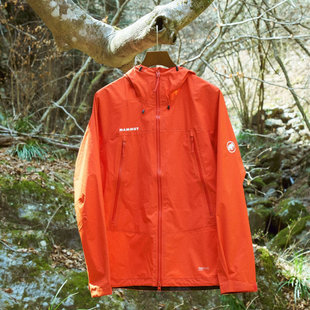 MAMMUT猛犸象Masao 夹克 Light轻便防风防水户外运动硬壳连帽男士