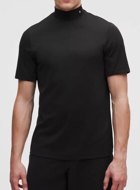 lululemon露露乐蒙 ShowZero顺滑吸汗弹性透气修身高领高尔夫短袖