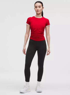 lululemon露露乐蒙Swift Speed顺滑弹力透气支撑储物瑜伽运动裤