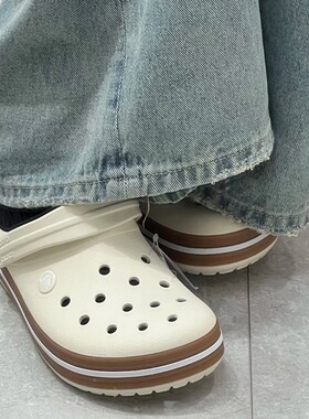Crocs卡骆驰 Crocband Croslite树脂百搭休闲洞洞鞋212756
