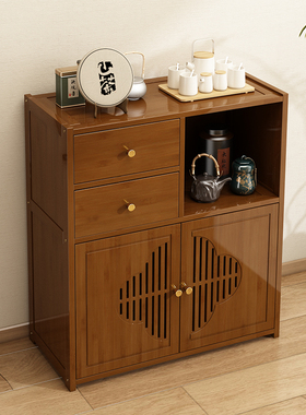 多层茶叶收纳柜客厅中式茶架子置物架博古架茶室茶具架茶叶展示柜