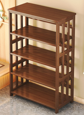 博古架新中式实木多宝阁茶叶茶室置物架榆木隔断办公书摆件展示柜