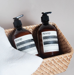 巨无霸！AESOP伊索尊尚赋活芳香护手霜500ml保湿息间芬香柑橘调