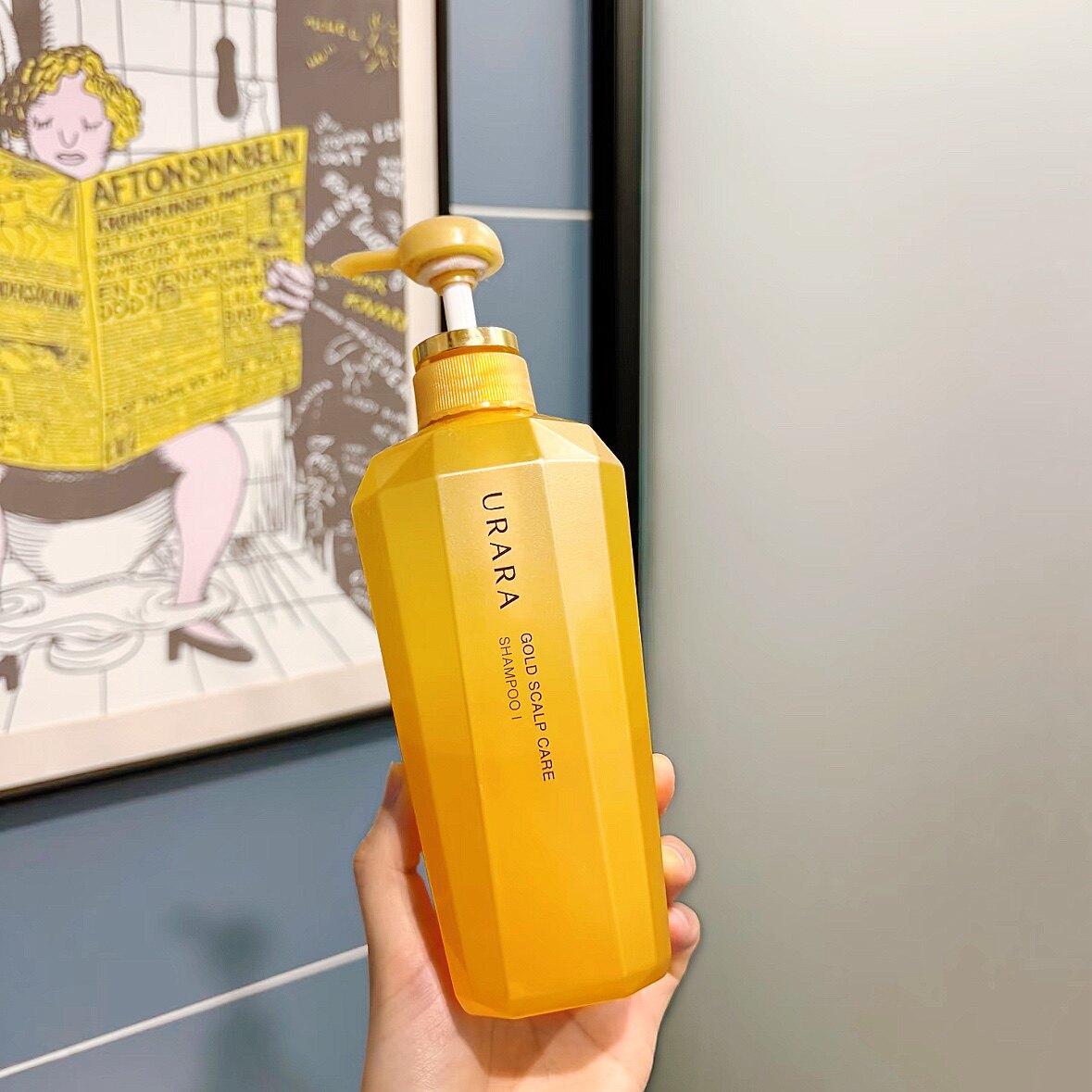 丰盈蓬松！URARA/悠莱金钻源生I号清爽型洗发水丰盈蓬松柔顺亮泽