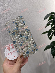 贴钻手机壳diy定制13满钻新款 ins不撞壳网红iphone12苹果14promax