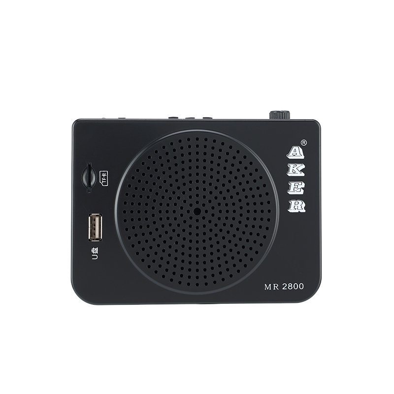AKER/爱课 MR2800多功能扩音机小蜜蜂便携式大功率教学音响唱戏机