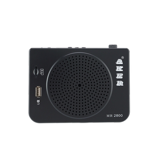 AKER/爱课 MR2800多功能扩音机小蜜蜂便携式大功率教学音响唱戏机