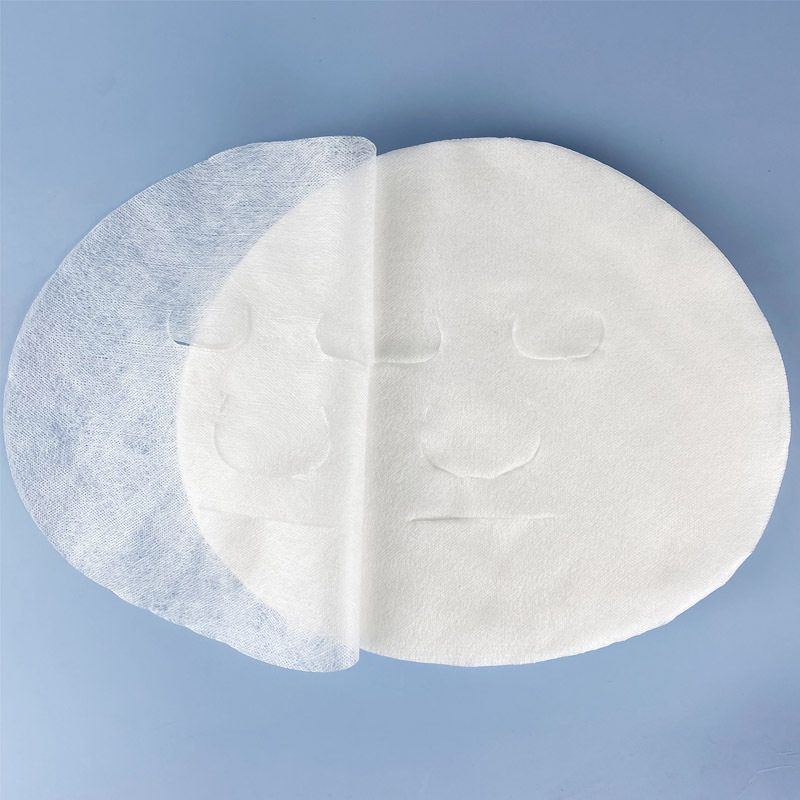 50片蚕丝超薄diy鬼脸面膜纸非压缩一次性湿敷脸水疗罩美容院专用