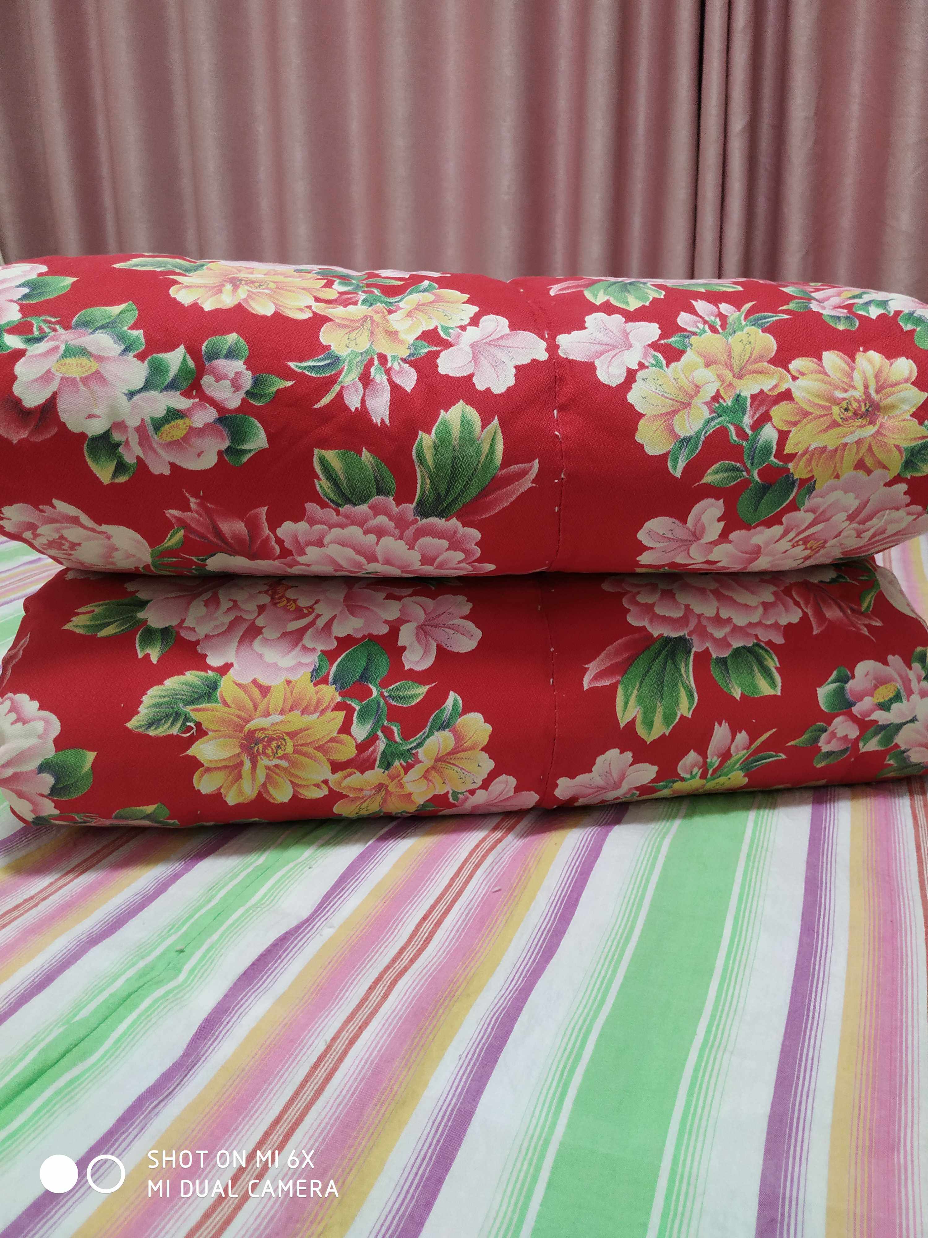 棉花被纯手工农家 老花布被子 老款包边怀旧 影视道具