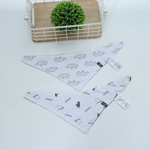 Детский шарф, слюнявчик, хлопковый марлевый нагрудник